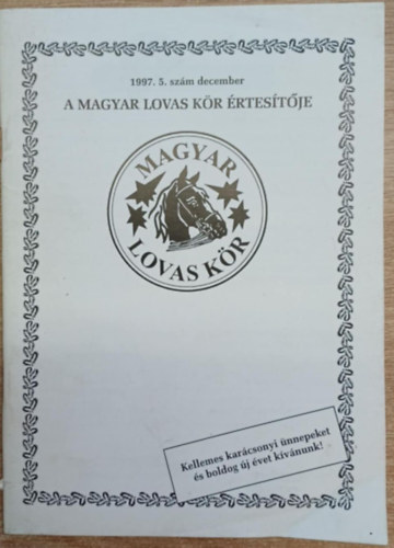 A Magyar Lovas Kr rtestje 1997. 5. szm december
