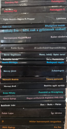 19 kötet a Tények és Tanúk sorozatból