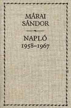 Márai Sándor - Napló (1958-1967)