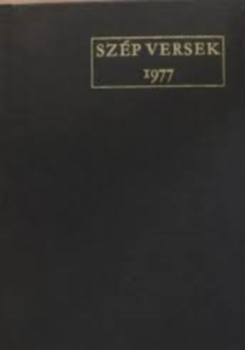 Bata Imre (válogatta) - 2 db Szép versek: 19771 1981