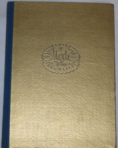 Verlag F. Bruckmann - Buntes modeb�chlein