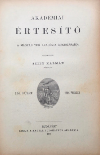 Akad�miai �rtes�t� XII. k�tet 2. f�zet