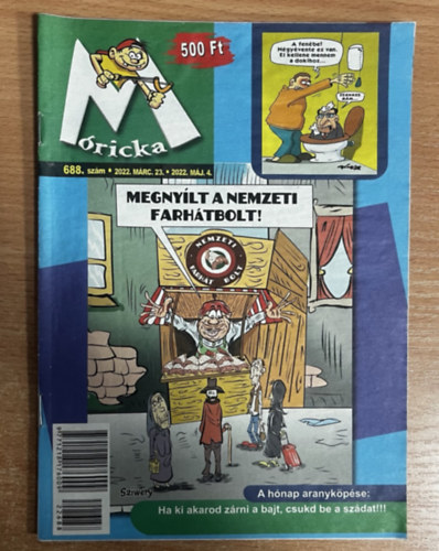 Ismeretlen Szerző - Móricka 688.