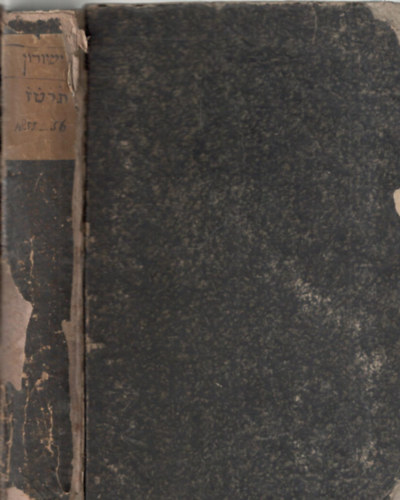 Jeschurun. Ein Monatsblatt zur Förderung jüdischen Geistes und jüdischen Lebens in Haus, Gemeinde und Schule 5616.(gótbetűs)