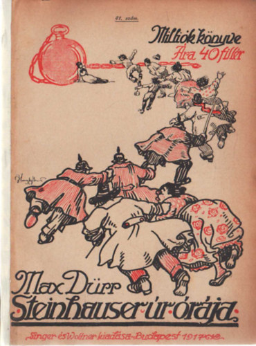 Max Dürr - Steinhauser úr órája- Milliók könyve 41. szám