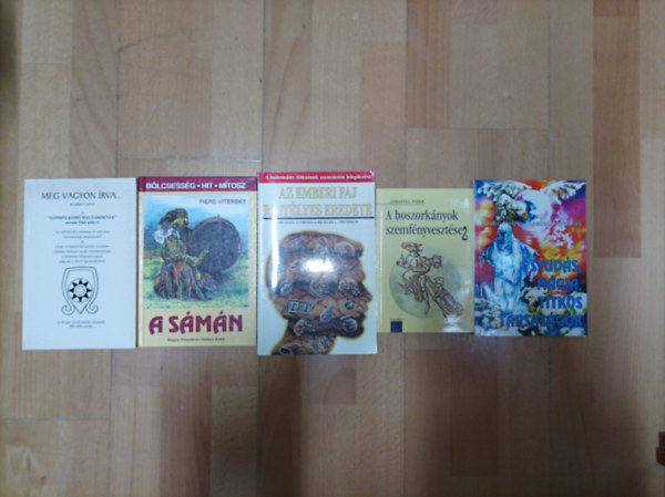 Keszei L. Andr�s Szab� P�ter, Cremo, M.A.-Thompson, R.L., Kindler L�szl�, Piers Vitebsky Johannes Nider - 5 izgalmas k�nyv �si titkokr�l: A boszork�nyok szemf�nyveszt�se, �stud�s, m�gia, tirkos t�rsas�gok, Az emberi faj rejt�lyes eredete, Meg vagyon �rva..., A s�m�n
