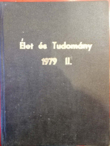 �let �s Tudom�ny XXXIV. �vfolyam 1979 II.f�l�v 27-52 egybek�tve