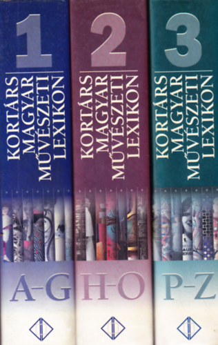 Enciklop�dia Kiad� - Kort�rs magyar m�v�szeti lexikon I-III.