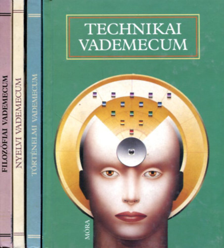 T�bb szerz� - 4 db Vademecum k�tet - T�rt�nelmi-Technikai-Nyelvi-Filoz�fiai Vademecum