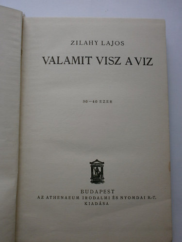 Zilahy Lajos - Valamit visz a vz