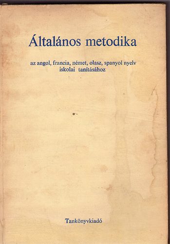 Ban�; Szoboszlay - �ltal�nos metodika