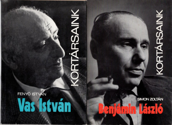 Simon Zolt�n Feny� Istv�n - 2 db Kort�rsaink  sorozat ( egy�tt ) 1. Benj�min L�szl�, 2. Vas Istv�n