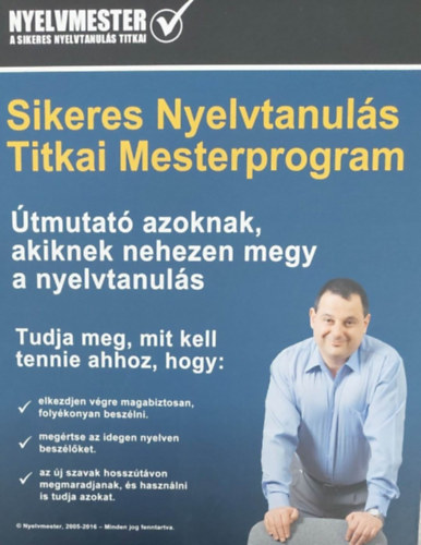 Sikeres Nyelvtanuls Titkai Mesterprogram - Nyelvmester
