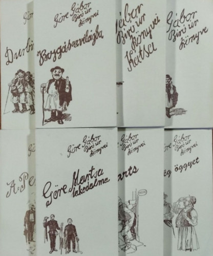 Grdonyi Gza - Gre Gbor-reprint knyvcsomag (8 db)