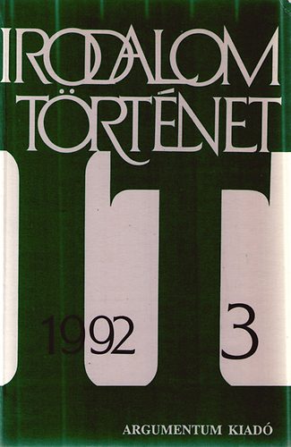 Nagy P�ter  (f�szerk.) - Irodalomt�rt�net 1992 / 3