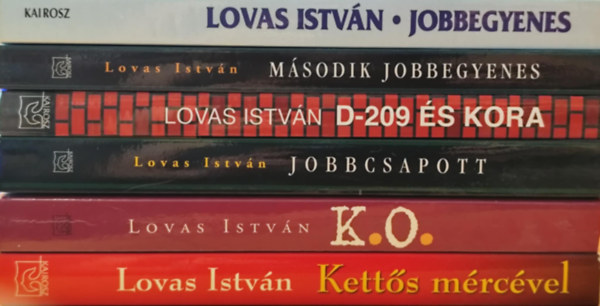 Lovas István - 6 db Lovas István kötet