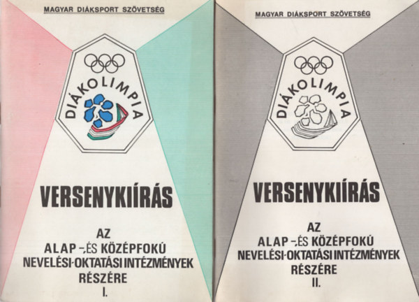 Versenykirs az alap-, s kzpfok nevelsi-oktatsi intzmnyek rszre I-II.