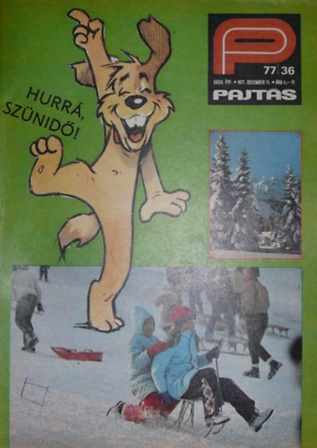 Vasvári Ferenc (szerk.) - Pajtás XXXII. évfolyam 36. szám