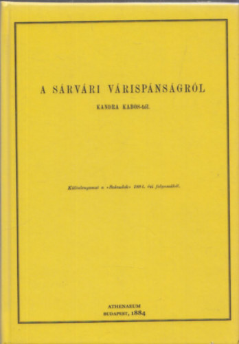 Kandra Kabos - A s�rv�ri v�risp�ns�gr�l