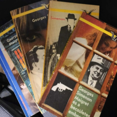 Gerorges Simenon - Maigret krimi könyvcsomag (5db)