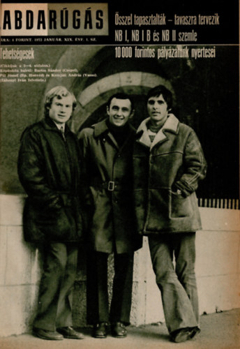 Hoffer Jzsef   (szerk) - Labdargs 1973. ( XIX. vfolyam 1-12. sz. teljes )