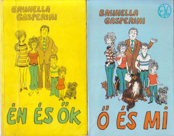 Brunella Gasperini - 2 db Brunella Gasperini könyv: Én és ők + Ő és mi