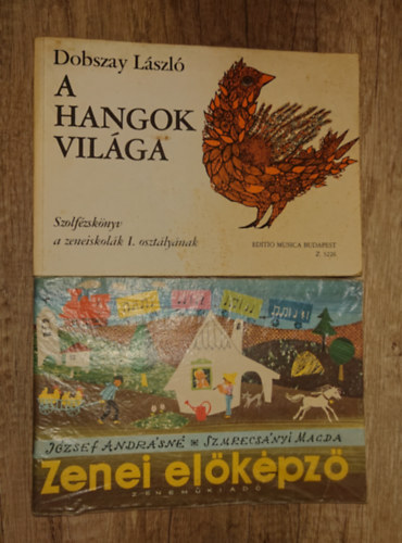 J�zsef Andr�sn�-Szmrecs�nyi Magda Dobszay L�szl� - 2 zenei kiadv�ny gyerekeknek: A hangok vil�ga, Zenei el�k�pz�