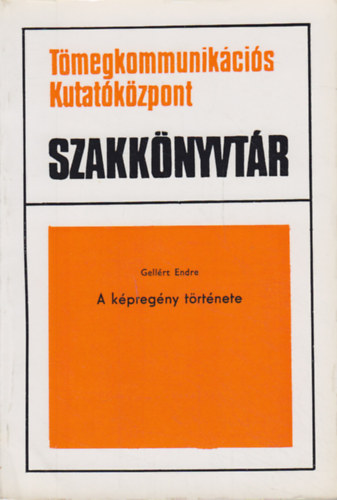 Gellért Endre - A képregény története