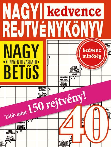 Nagyi Kedvence Rejtvnyknyv 40.