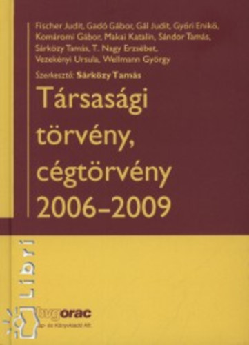 Srkzy Tams - Trsasgi trvny, cgtrvny 2006-2009