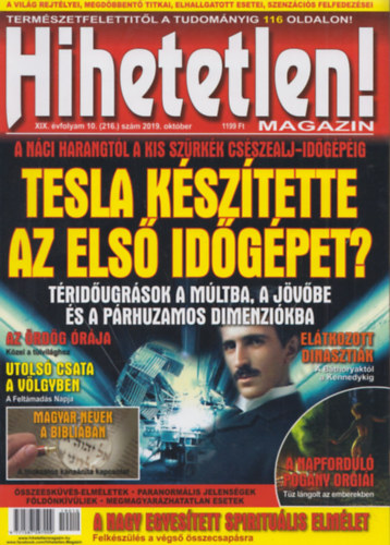 Hihetetlen! Magazin 2019. okt�ber