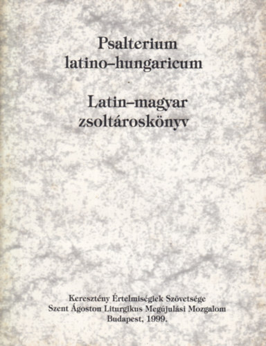 Latin-magyar zsoltrosknyv
