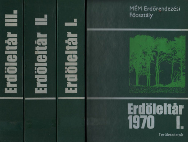 Rakonczay Zolt�n   (szerk.) - Erd�lelt�r 1970 I-III.