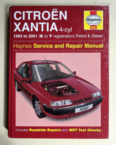 Steve Rendle, Robert M. Jex Andrew K. Legg - Citroen Xantia Service & Repair Manual 1993-2001