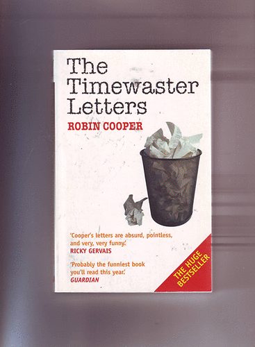 Robin Cooper - The Timewaster Letter