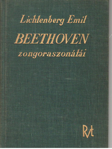 Lichtenberg Emil - Beethoven zongoraszonti
