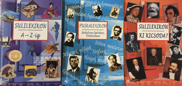 Aquila Knyvkiad - Sulilexikon A-Z-ig, Puskalexikon, Sulilexikon - Ki kicsoda? (3 ktet)