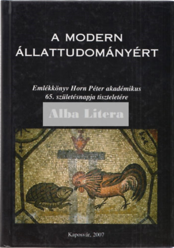 A modern �llattudom�ny�rt