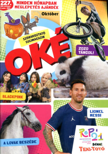Szórakoztató sulimagazin OKÉ 227.szám (2021)