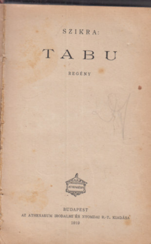 Szikra - Tabu
