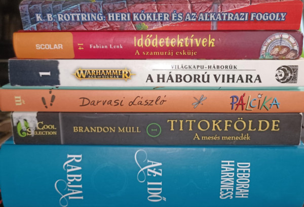K. B. Rottring, Fabian Lenk, Brandon Mull, Darvasi Lszl, Deborah Harkness - Ifjsgi knyvcsomag