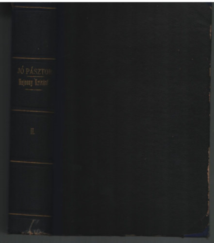 Hajóssy Gy. Krizánt - Jó pásztor egyházszónoklati folyóirat II. évfolyam 1881/82 II. kötet