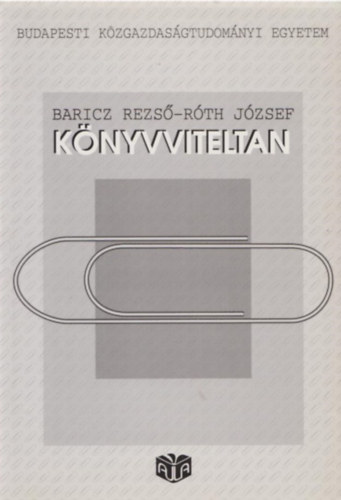 Baricz Rezső; Róth József - Könyvviteltan