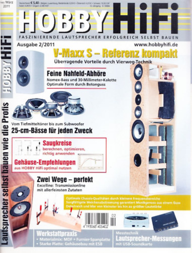Hobby Hifi 2/2011 (német nyelvű)