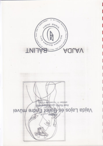 Vajda Lajos és Bálint Endre müvei - Axel Rohlf gyüjteményéböl (Virág Judit Galéria, 2002)