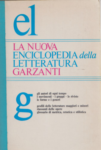 La nuova enciclopedia della letteratura Garzanti