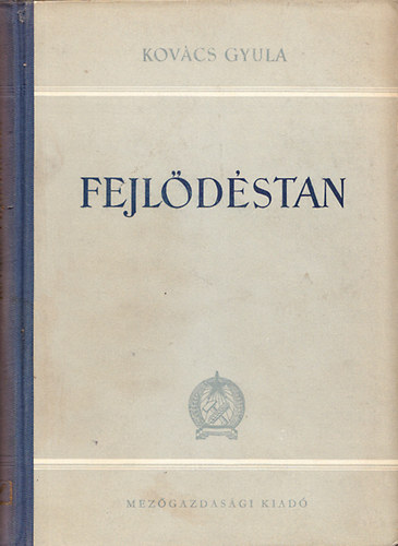 Dr. Kov�cs Gyula - Fejl�d�stan