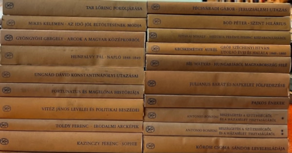 Magyar Ritkaságok könyvcsomag (19 db)