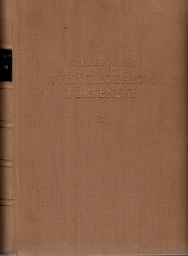 Szerb Antal - A vilgirodalom trtnete