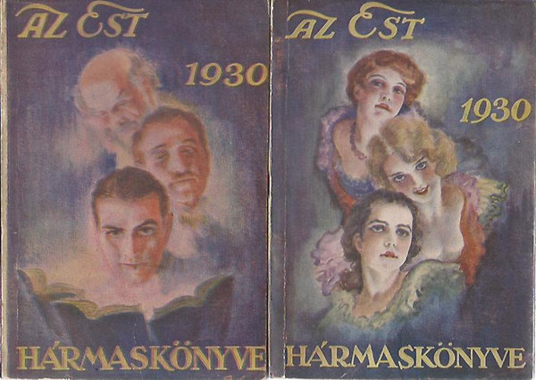 Az Est hármas könyve 1930 I.-II. ( A nő könyve, A férfi könyve)